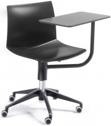 Стул офисный пластиковый со столиком-thumbs-Фото1