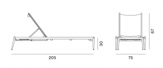 Лежак металлический с матрасом-thumbs-Фото3