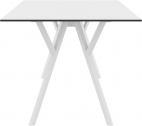 Стол пластиковый Siesta Contract Max Table 180 пластик, HPL белый Фото 6