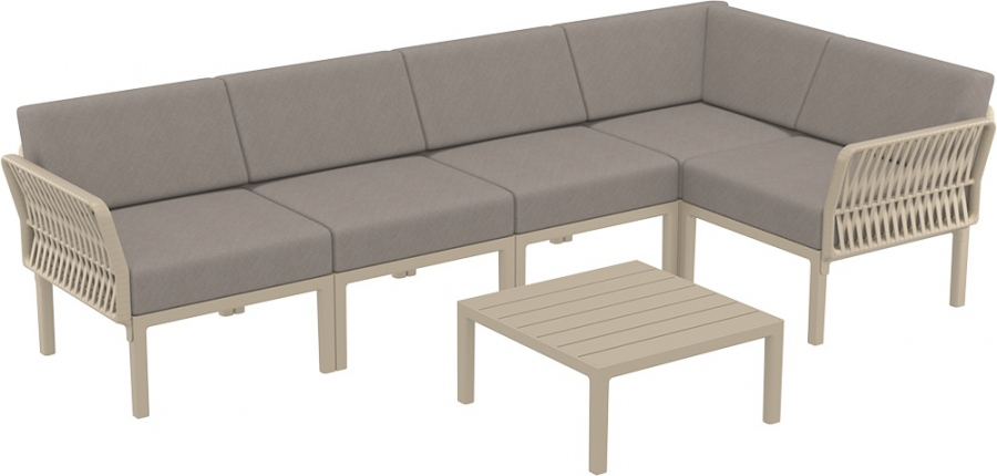 Комплект пластиковой мебели Portofino Lounge Corner