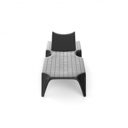 Лежак пластиковый F3 Basic