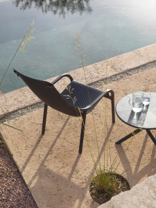 Комплект пластиковых кресел Nardi Net Lounge Set 2 стеклопластик антрацит Фото 11