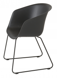 Кресло пластиковое на полозьях-thumbs-Фото1