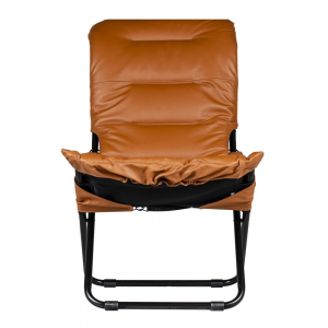Кресло-шезлонг металлическое складное Fiam Fiesta Soft Leather сталь, кожа Фото 2
