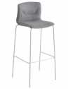 Стул барный с обивкой Gaber Slot 78 металл, технополимер, экокожа Фото 1