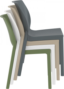 Стул пластиковый Siesta Contract Nora стеклопластик, полипропилен бежевый Фото 10