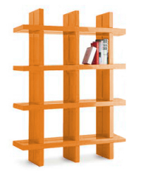Стеллаж книжный пластиковый Mybook 3х4 Standard