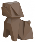 Фигура дизайнерская пластиковая Origami Koinu Basic