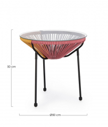 Столик плетеный кофейный-thumbs-Фото3