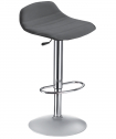 Стул барный с обивкой Gaber Alhambra 97A металл, технополимер, экокожа черный Фото 1