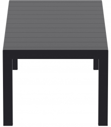 Стол пластиковый раздвижной Vegas Table Medium, черный, 1800-2200х1000х750 мм