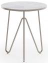 Столик кофейный Aurica Леба алюминий, керамогранит серый Фото 3