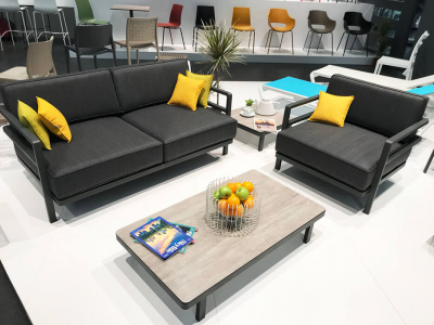 Диван двухместный PAPATYA Loca Sofa LS 02 сталь, ткань Фото 6