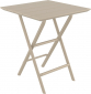 Стол пластиковый складной Siesta Contract Helen Folding Table 60 пластик бежевый Фото 5