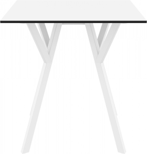 Стол пластиковый Siesta Contract Max Table 70 пластик, HPL белый Фото 6