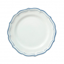 Набор десертных тарелок Gien Filet Bleu фаянс белый, синий Фото 3