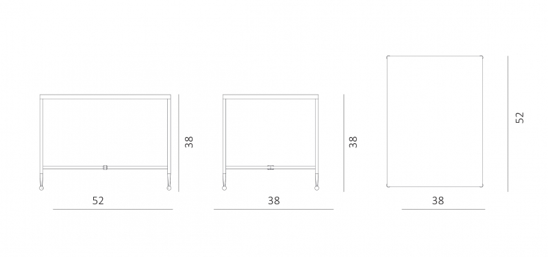 Столик металлический кофейный Toscana