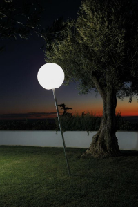Торшер пластиковый SLIDE Fiaccola Globo Lighting сталь, полиэтилен белый Фото 2