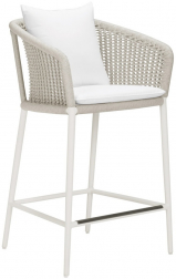 Кресло полубарное плетеное с подушками-thumbs-Фото1