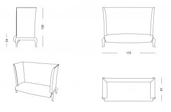 Диван мягкий с высокой спинкой-thumbs-Фото3