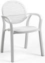 Кресло пластиковое Nardi Gardenia полипропилен белый Фото 1