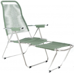 Кресло-шезлонг металлическое плетеное-thumbs-Фото3