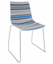 Стул пластиковый Gaber Colorfive S сталь, технополимер Фото 5
