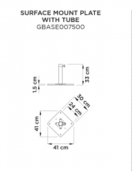 База для зонта Piastra 13.4 кг-thumbs-Фото3