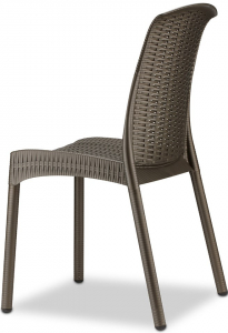 Стул пластиковый Scab Design Olimpia Trend алюминий, стеклопластик бронза Фото 1