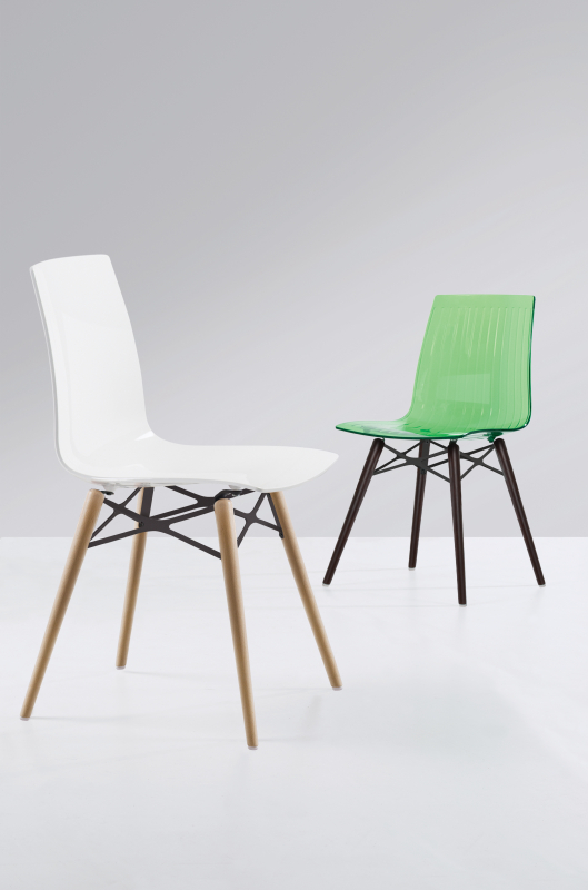 Стул пластиковый X-Treme-S Wox Beech Wood