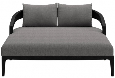 Лаунж-лежак с подушками SNOC Whale Noche тик, акрил ночь Фото 1