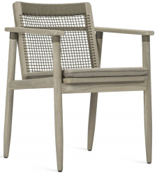 Кресло деревянное с подушкой-thumbs-Фото1