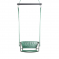 Качели плетеные Scab Design Lisa Swing сталь, морской канат антрацит, ментоловый Фото 5