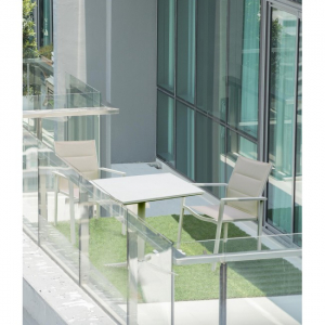 Стол пластиковый складной Garden Relax Orfea сталь белый Фото 8