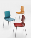 Стул пластиковый Maxdesign Ricciolina металл, стеклопластик Фото 6