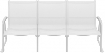 Диван пластиковый трехместный-thumbs-Фото1