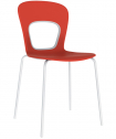 Стул пластиковый Gaber Blog металл, технополимер красный Фото 1
