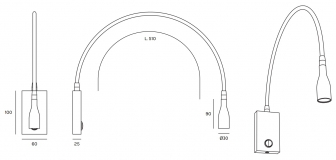 Светильник металлический настенный-thumbs-Фото3
