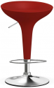 Стул пластиковый барный Magis Bombo сталь, пластик ABS красный Фото 1