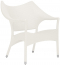 Кресло лаунж плетеное JANUS et Cie Amari алюминий, искусственный ротанг известняковый Фото 2