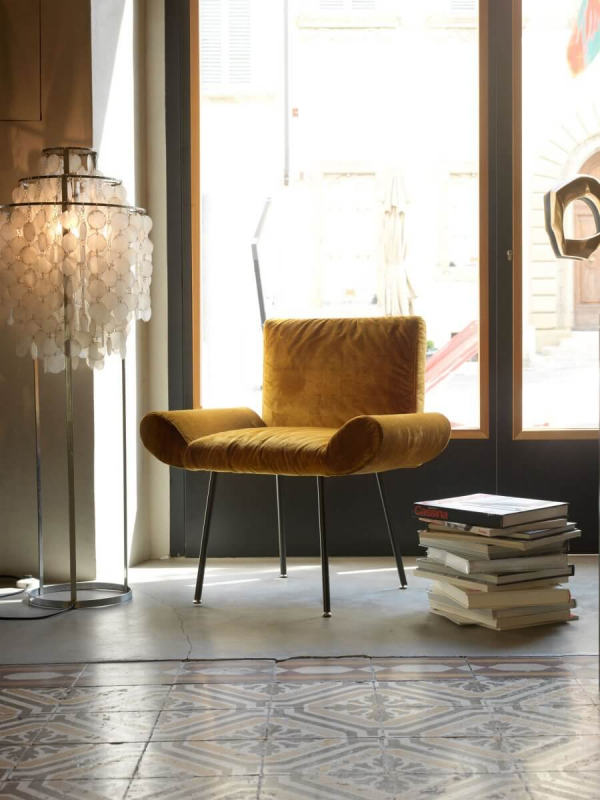 Кресло с обивкой Ginevra Design Roberto Baciocchi