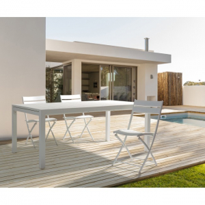 Стул металлический складной Garden Relax Mistral алюминий белый Фото 6