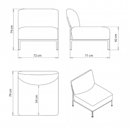 Модуль одноместный с обивкой-thumbs-Фото3