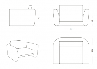 Кресло плетеное с подушками-thumbs-Фото3