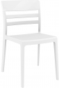 Стул пластиковый Siesta Contract Mone стеклопластик, поликарбонат белый Фото 1