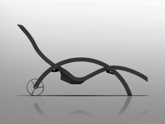 Шезлонг-лежак пластиковый Serendipity Chaise Outdoor S110