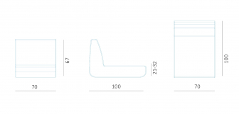 Модуль центральный плетеный с подушкой-thumbs-Фото3