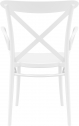 Кресло пластиковое Siesta Contract Cross XL стеклопластик белый Фото 8