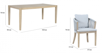 Комплект обеденной мебели на 6 персон-thumbs-Фото3