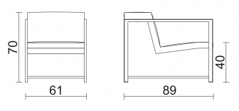 Кресло металлическое с обивкой-thumbs-Фото4
